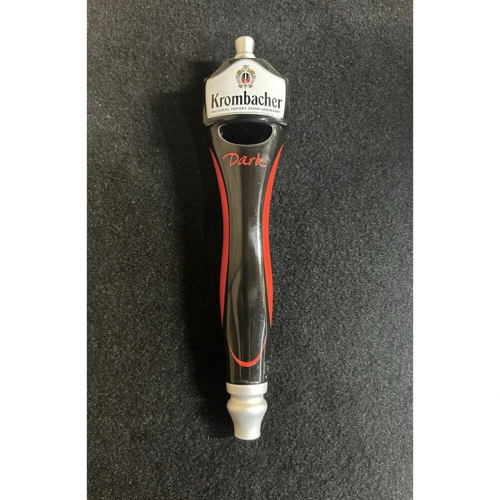 Krombacher Dark Beer Tap Handle Ceramic Original Import From Germany B18